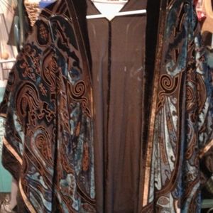 Full size open caftan